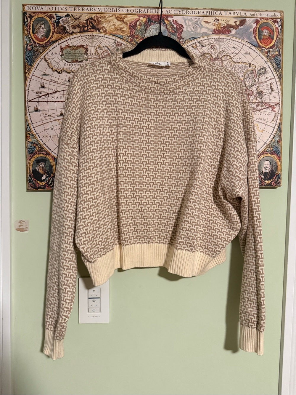 The Upside Brown and Beige Pullover